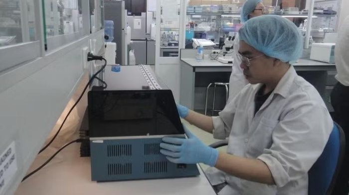 Hoạt động nghiên cứu khoa học tại Đại học Quốc gia Thành phố Hồ Chí Minh. (Ảnh: CAO TÂN)