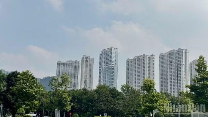 Bất động sản nội đô Thủ đô vẫn là lựa chọn hấp dẫn nhờ nhu cầu ở thực và khả năng khai thác dòng tiền. (Ảnh: HNV)