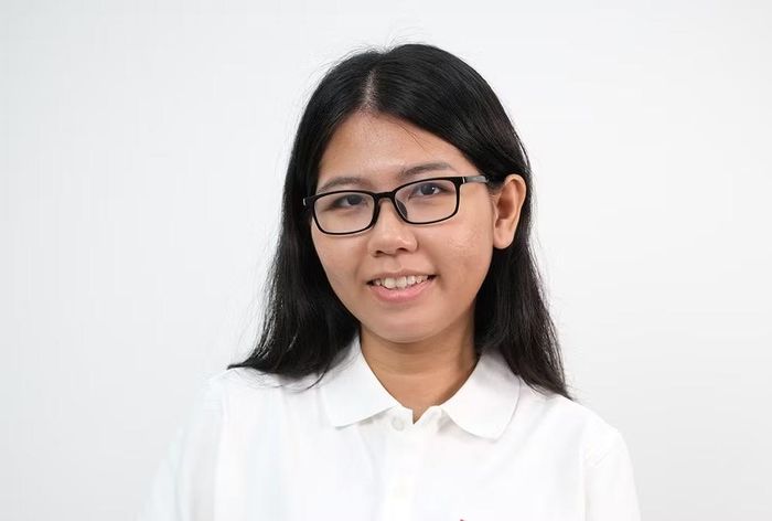Nghiên cứu sinh Hà Đặng Như Quỳnh. (Ảnh: VINH SAN)