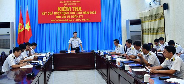 Quán triệt công tác kiểm tra tại Lữ đoàn 171.