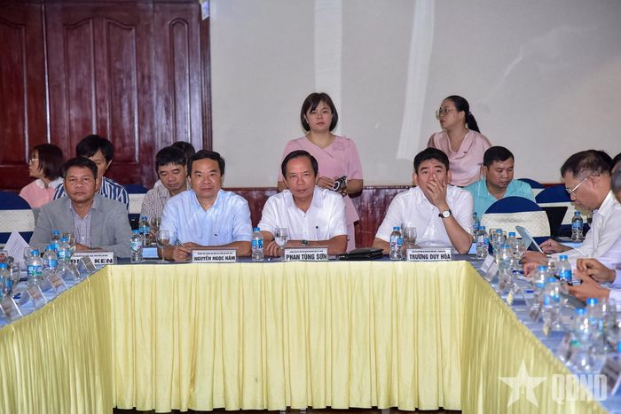  Đại diện các cơ quan báo chí tham dự tại tọa đàm.  