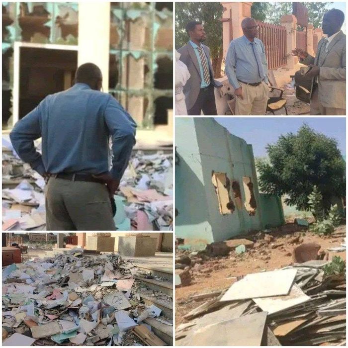  Hiện trường vụ tấn công. Ảnh: Sudan Tribune 