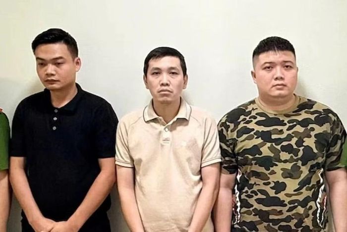3 đối tượng bị triệu tập. Ảnh: Công an Thanh Hoá.