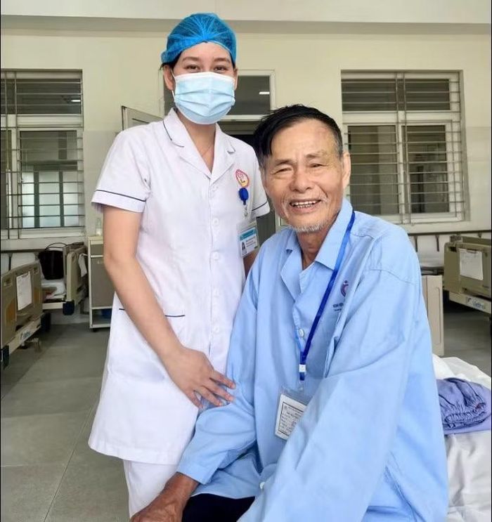 Người bệnh bình phục sau phẫu thuật - Ảnh BVCC