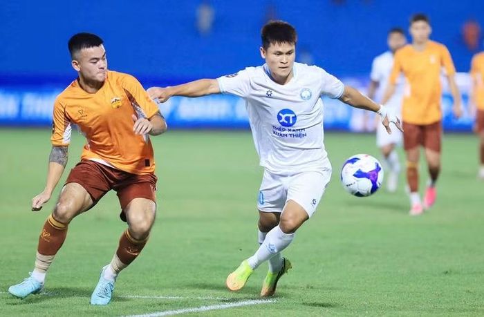 Vòng 2 V-League 2026/2027 sẽ hâm nóng các sân cỏ cả nước vào cuối tuần này với rất nhiều cặp đấu hấp dẫn. Ảnh: Thép Xanh Nam Định.