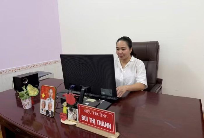 Bà Bùi Thị Thành, Hiệu trưởng Trường Mầm non Thủy Đường, Hải Phòng khẳng định eDoc đã mang lại rất nhiều thay đổi cho hoạt động của nhà trường và công việc của các cô giáo.