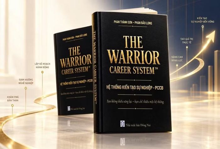 Bìa sách The Warrior Career System. Ảnh: NVCC.