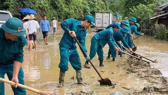 Điện Biên cần chủ động phòng, chống, ứng phó với các tình huống thiên tai, bão lũ. Ảnh: Vinh Duy.
