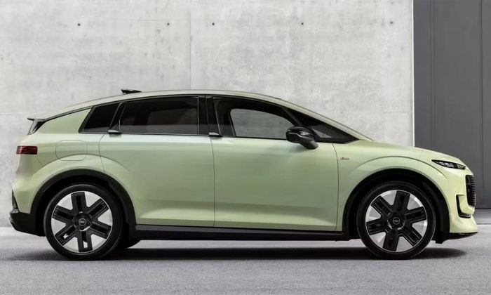 Xe có kiểu dáng minivan. Ảnh: Audi
