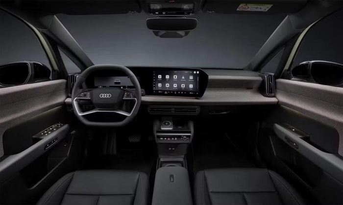 Thiết kế khoang lái A2 e-tron. Ảnh: Audi