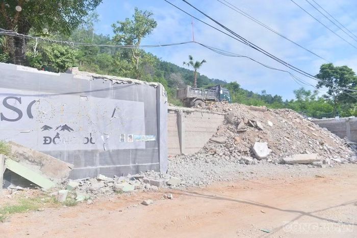Trong số các công trình bị xử lý có công trình SOLARA ĐỒNG ĐÒ của ông Nguyễn Văn Th.