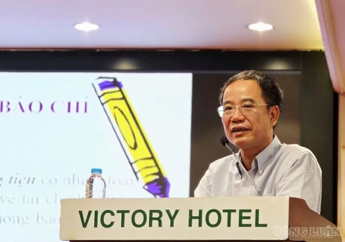Ông Nguyễn Văn Hiếu, Phó cục trưởng Cục Báo chí cho biết: Luật Báo chí 2025 cho phép cơ quan báo chí mở các kênh trên không gian mạng với nhận diện thống nhất, tạo điều kiện để báo chí phát triển theo hướng hệ sinh thái. (Ảnh: CK)