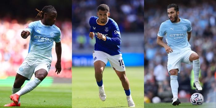  Man City đang sở hữu rất nhiều chuyên gia rê bóng, từ Doku (trái), Cherki (phải) cho đến người họ vừa mua về từ Everton là Ndiaye (giữa). 