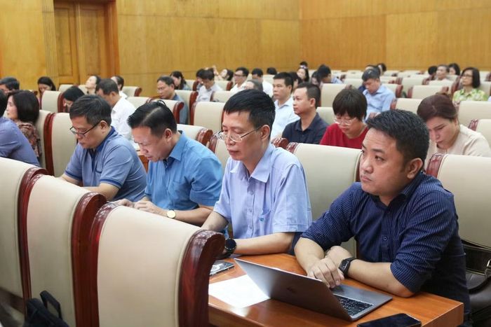  Các đại biểu dự hội nghị. Ảnh: T.Đ. 