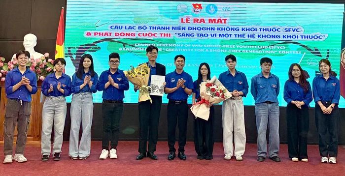 Ra mắt Ban Chủ nhiệm CLB Thanh niên ĐHQG Hà Nội không khói thuốc (SFYC)