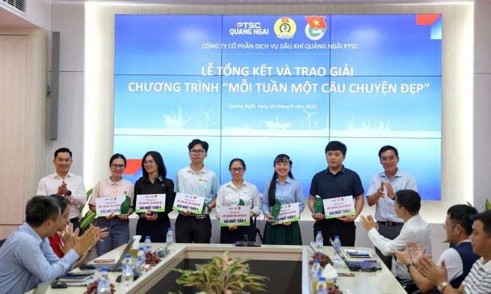 Vinh danh các tập thể, cá nhân đạt giải tại chương trình.
