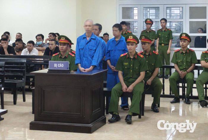 Ba bị cáo liên quan đến vụ án về ma túy tại phiên tòa sơ thẩm.