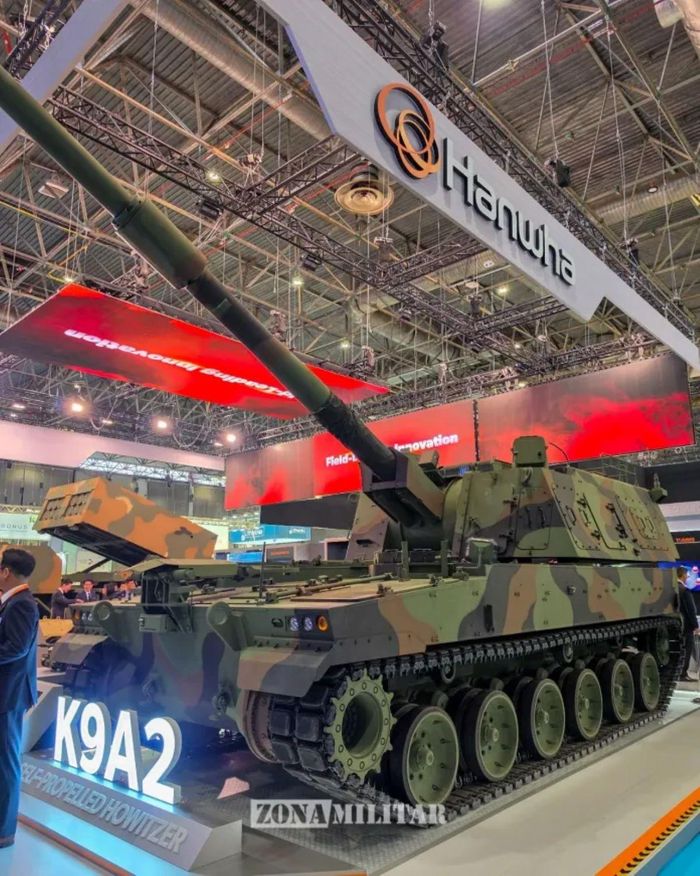 Hàn Quốc trình làng pháo tự hành K9A2, hướng tới tác chiến không người trong xe. Ảnh: zona-militar.com