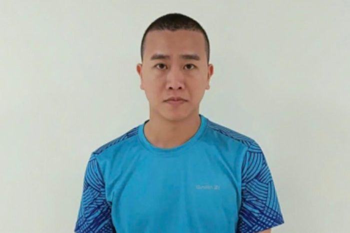 Bị can Hoàng Tạ Minh Cường. Ảnh: CACC