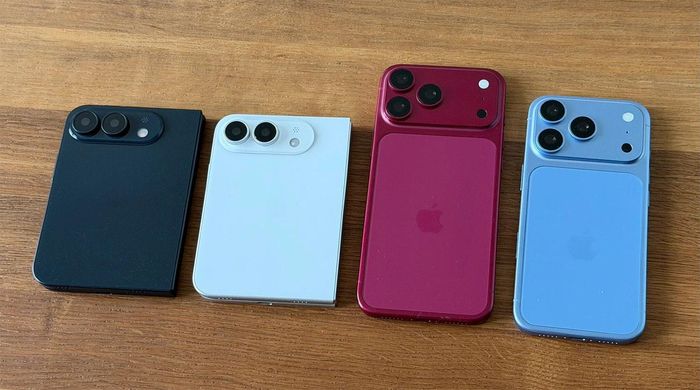 Các mô hình loạt iPhone 2026 của Apple. Ảnh: PhoneArena