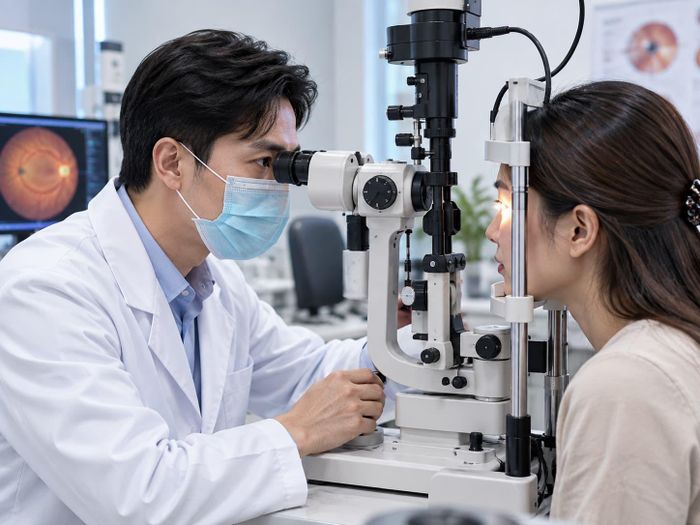 Không phải tất cả các trường hợp phẫu thuật mắt đều được BHYT chi trả. Ảnh: AI
