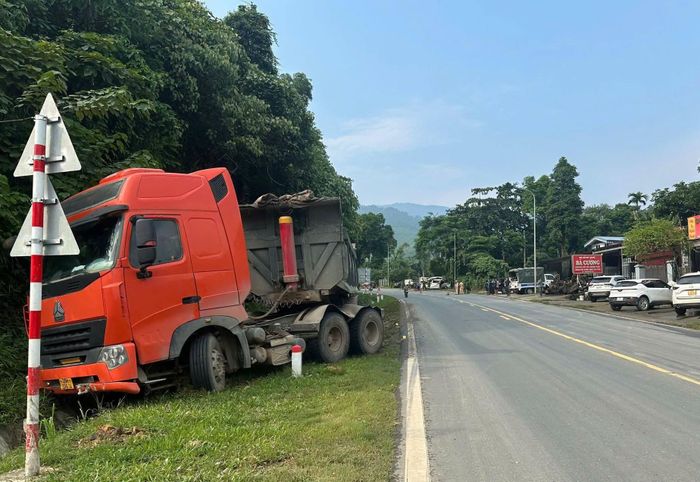 Hiện trường vụ tai nạn. Ảnh: CACC
