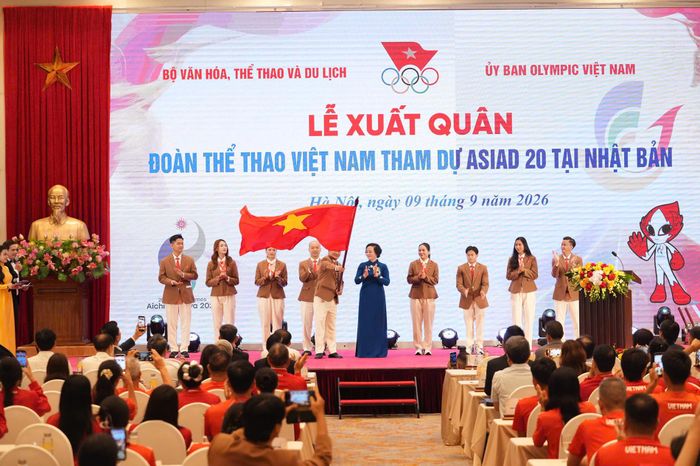 Lễ xuất quân đánh dấu thời điểm đoàn TTVN bước vào chặng cuối của quá trình chuẩn bị. Đây là động lực để đoàn hoàn thành nhiệm vụ tại Đại hội.
