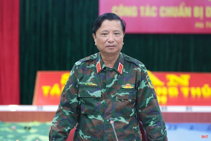 Trung tướng Hà Thọ Bình - Tư lệnh Quân khu, Trưởng ban Chỉ đạo Diễn tập tác chiến khu vực phòng thủ Quân khu 4.