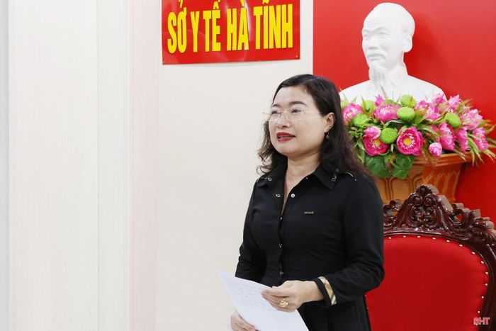 Phó Chủ tịch UBND tỉnh Nguyễn Thị Nguyệt phát biểu tại hội thảo.