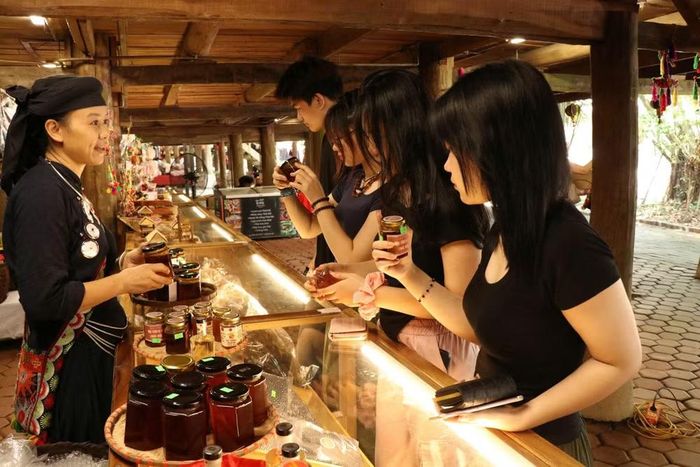 Bản làng Thái Hải, nơi bản sắc văn hóa và sản phẩm địa phương được kết nối thành trải nghiệm du lịch. (Ảnh: Cổng Thông tin điện tử tỉnh Thái Nguyên)
