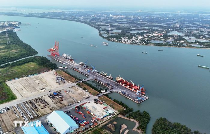 Thành phố Hồ Chí Minh khơi nguồn lực hướng ra biển lớn. (Ảnh: Hồng Đạt/TTXVN)