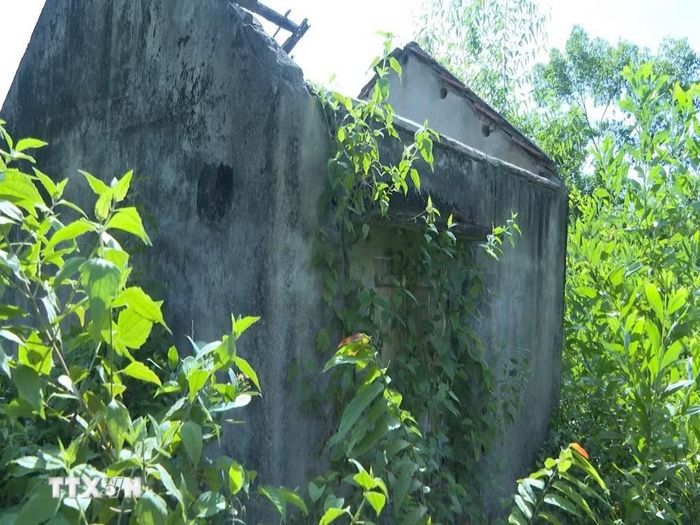 Được sửa chữa, nâng cấp và vào vận hành từ năm 2006, đến nay hệ thống cấp nước tự chảy tại xã Nam Ba Đồn đã xuống cấp rõ rệt. (Ảnh: Thanh Thuỷ/TTXVN)