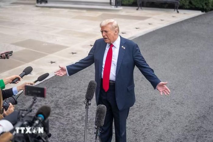 Tổng thống Mỹ Donald Trump. (Ảnh: THX/TTXVN)