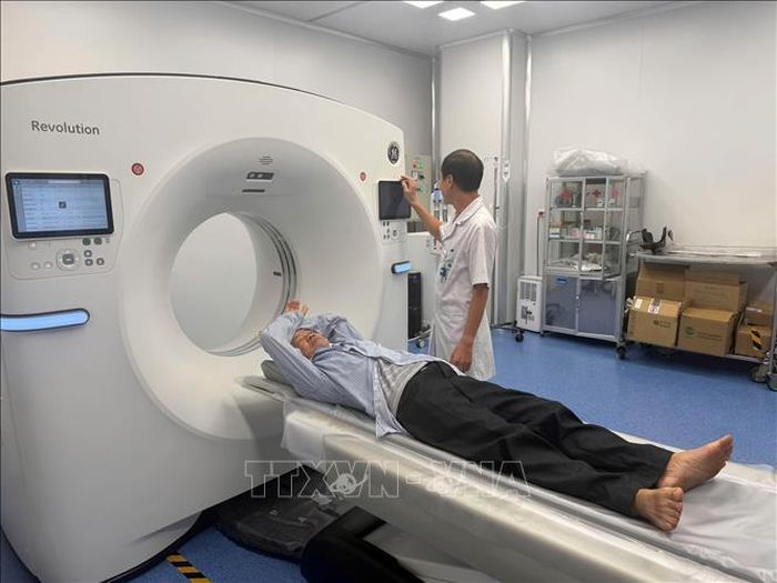 Bệnh viện Đa khoa Nam Định, tỉnh Ninh Bình đầu tư nhiều trang thiết bị hiện đại phục vụ công tác khám chữa bệnh.