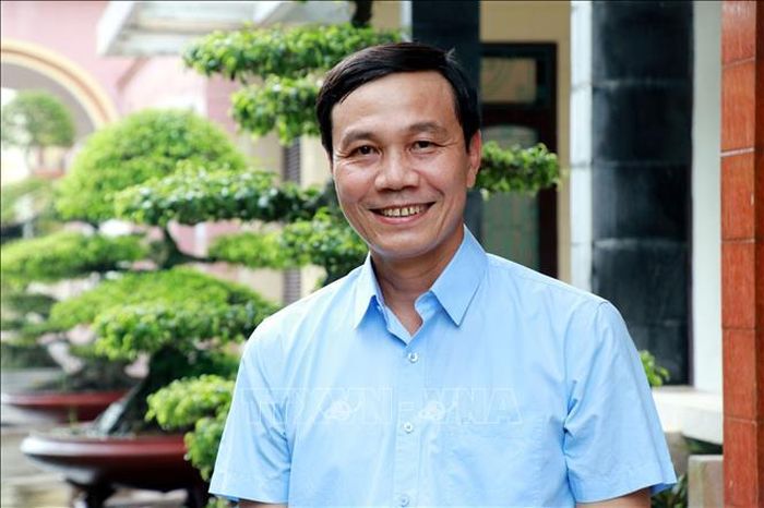 Ông Đoàn Tân Châu, Phó Bí thư Thường trực Đảng ủy xã Hải Hậu (Ninh Bình) chia sẻ về kết quả phát triển đảng viên tại địa phương.