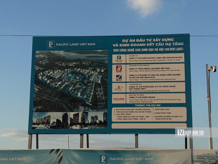 Dự án trên có Chủ đầu tư là Công ty Cổ phần PACIFIC LAND Việt Nam, nhà thầu thi công chính cho dự án trên là Công ty Cổ phần FECOM