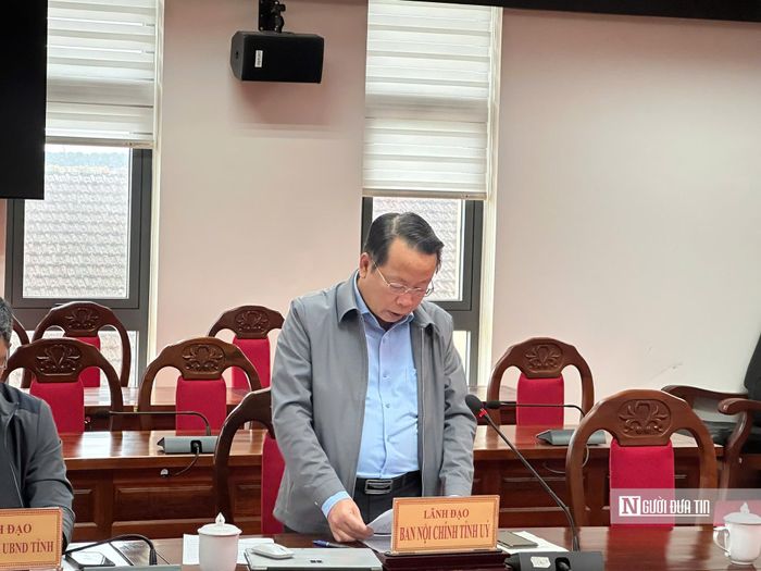 Đại diện Ban Nội chính Tỉnh ủy Lâm Đồng thông tin về công tác phòng, chống tham nhũng, lãng phí, tiêu cực trên địa bàn tỉnh từ đầu năm đến nay, nhiệm vụ trọng tâm những tháng cuối năm 2026.