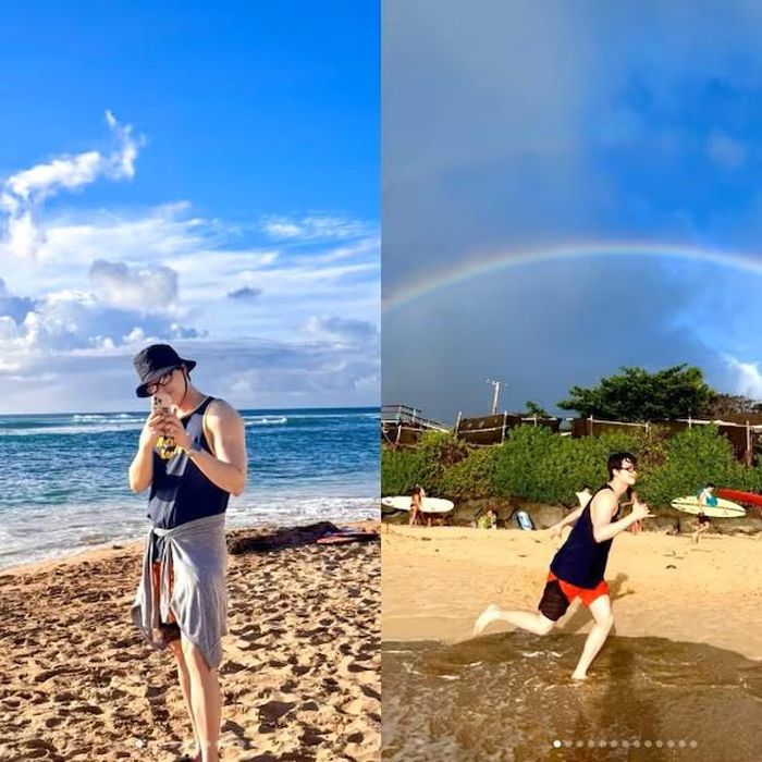 Lee Jong Suk cập nhật hình ảnh mới nhất.