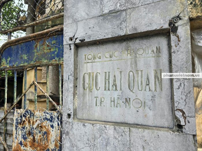 Tòa biệt thự từng là trụ sở Tổng cục Hải quan.