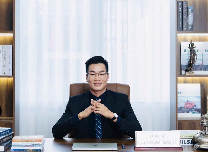 Luật sư Nguyễn Hoàng Trung Hiếu. Ảnh: NVCC
