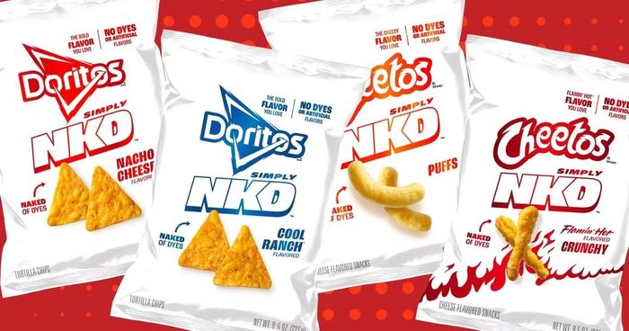 Dòng sản phẩm Simply NKD Doritos và Cheetos mới của Pepsi Co