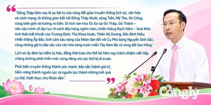 Ông Nguyễn Thanh Nhàn – Chủ tịch Ủy ban nhân dân tỉnh Đồng Tháp. Đồ họa: Hoàng Thi