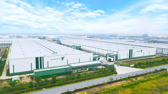 Dự án KCN DEEP C (giai đoạn 2) đạt chứng nhận LEED Vàng, đáp ứng các tiêu chuẩn về công trình xanh và phát triển bền vững. Ảnh: DNCC