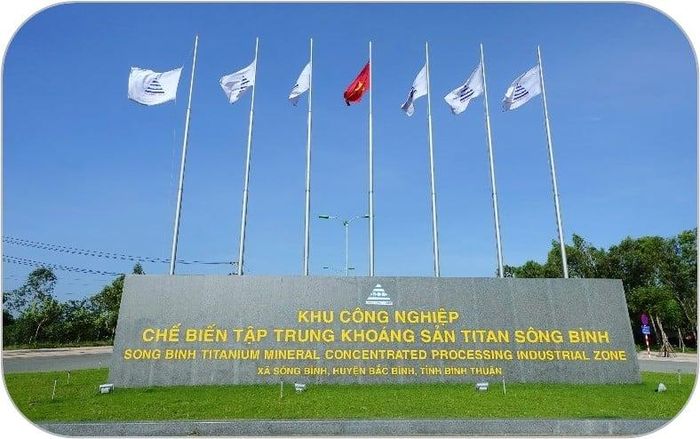 Được ví như thủ phủ titan của cả nước nhưng Lâm Đồng vẫn đang thiếu vắng chuỗi giá trị tài nguyên này. Ảnh: Ban quản lý các KCN Lâm Đồng.
