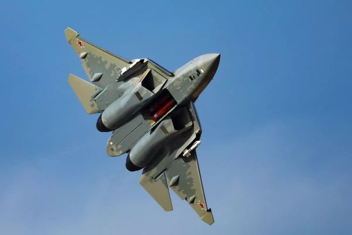 Máy bay chiến đấu Su-57E của Nga. Ảnh: Caspianpost.