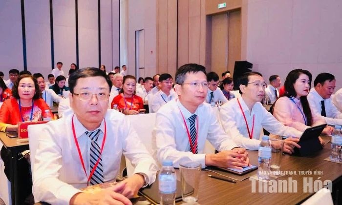 Đại diện các sở, ngành tỉnh Thanh Hóa tham dự hội nghị.