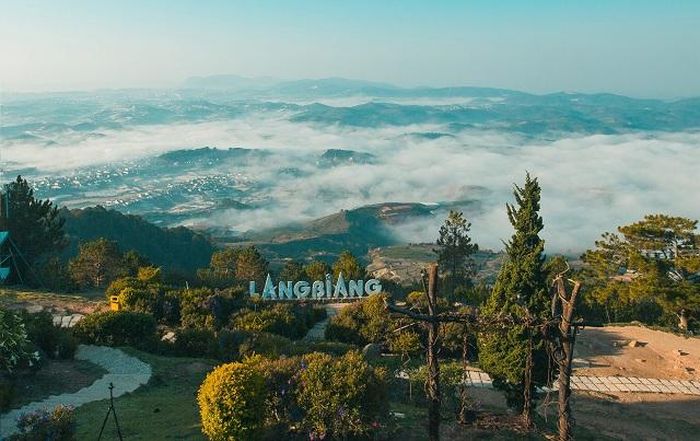 Một góc Lang Biang. (Ảnh: Traveloka).