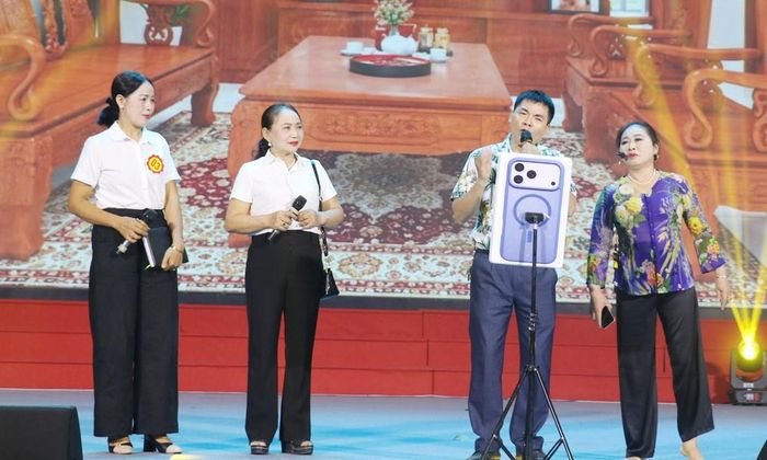 Phần thi năng khiếu tại Hội thi Tuyên truyền viên giỏi tỉnh Bắc Ninh năm 2026.