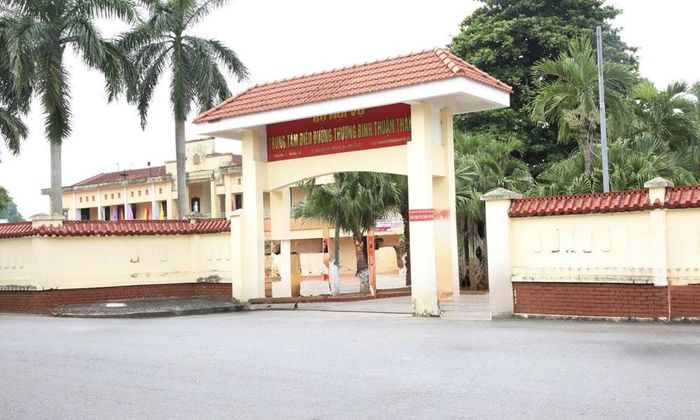 Trụ sở Trung tâm Điều dưỡng Thương binh Thuận Thành tại phường Ninh Xá, tỉnh Bắc Ninh.