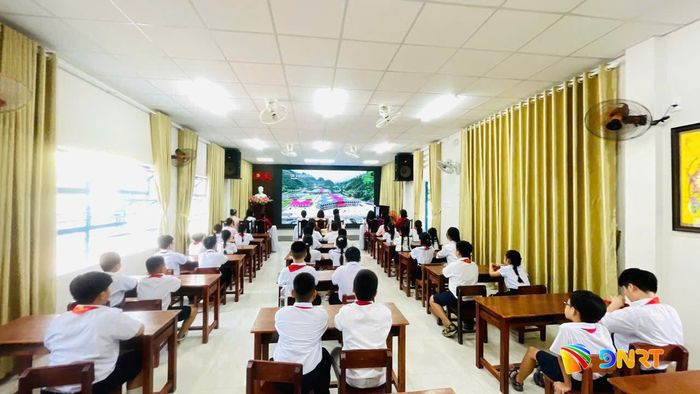 Trường lớp được đầu tư sửa chữa, cải tạo nhằm tạo môi trường học tập thuận lợi cho học sinh trong năm học mới 2026 - 2027.